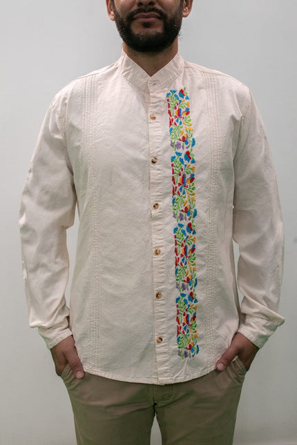 Camisa Slim manga larga