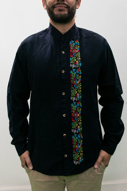 Camisa Slim manga larga