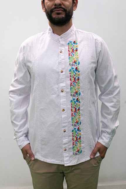 Camisa Slim manga larga